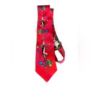 Dr. Seuss Cat In The Hat Vintage Christmas Tie NWT
